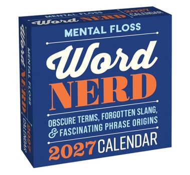 Paper Catalog Word Nerd 2027 Day-To-Day Calendar Book