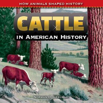 Library Binding Cattle in American History Book