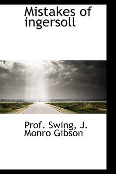 Paperback Mistakes of Ingersoll Book