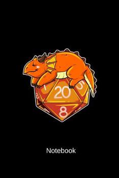 Notebook: Dot Grid Notebook For Fantasy Role Play Game Fans I Boardgame I Tabletop Player I Dungeons I Dragons I Dice Roll I D20 - Diary Sketchbook Gift