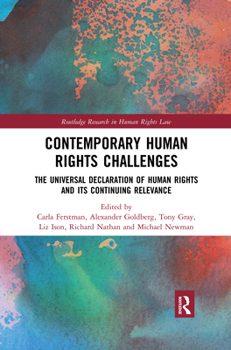 Paperback Contemporary Human Rights Challenges: The Universal Declaration of Human Rights and its Continuing Relevance Book