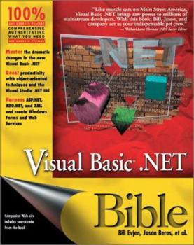 Paperback Visual Basic .Net Bible [With CDROM] Book