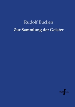 Paperback Zur Sammlung der Geister [German] Book