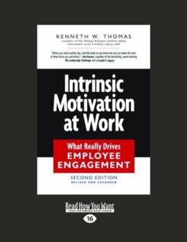 Paperback Intrinsic Motivation at Work: What Really Drives Employee Engagement (Large Print 16pt) [Large Print] Book