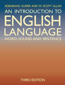 Paperback An Introduction to English Language: Word, Sound and Sentence Book