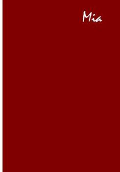 Paperback Mia: Collectible Notebook Book
