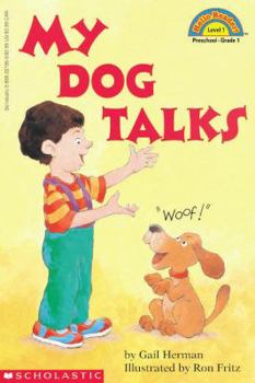 Paperback My Dog Talks (Hello Reader (Level 1)) Book