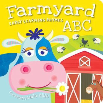 Hardcover Farmyard ABC (Early Learning Rhymes) Book