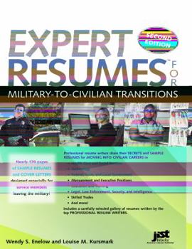 Paperback Expert Resumes for Military-To-Civilian Transitions Book