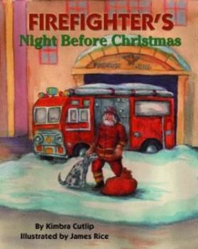 Hardcover Firefighter's Night Before Christmas Book