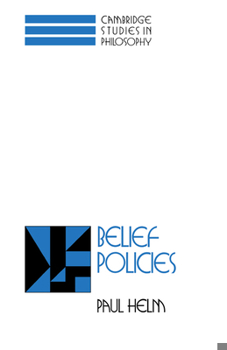 Paperback Belief Policies Book