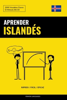 Paperback Aprender Islandés - Rápido / Fácil / Eficaz: 2000 Vocablos Claves [Spanish] Book