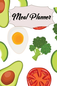 Paperback Meal Planner: Grocery List With Weekly Meal Planner Book