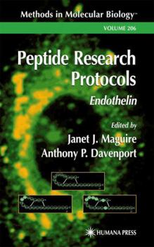 Paperback Peptide Research Protocols: Endothelin Book
