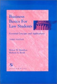 Paperback Business Basics for Law Students: Essential Concepts and Applications Book