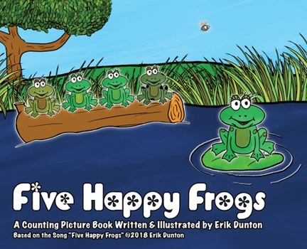 Hardcover Five Happy Frogs Book