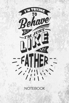 BULLET DOTTED JOURNAL: Kids Notebook Dotted Grid a5 6x9 120 Pages - Funny Son Quote Planner Father And Son Diary Father Son Saying - Prankster Clown Gift Idea for Men and Women