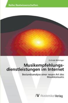 Paperback Musikempfehlungs-dienstleistungen im Internet [German] Book