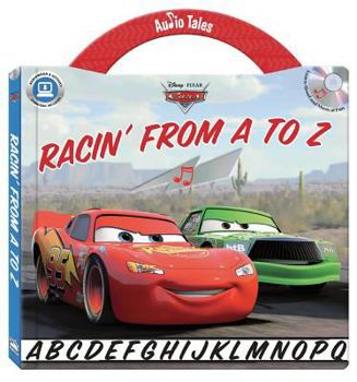 Board book Racin' from A to Z [With CD (Audio)] Book