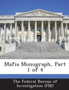 Paperback Mafia Monograph, Part 1 of 4 Book