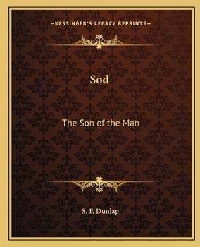 Paperback Sod: The Son of the Man Book