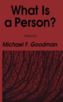 Hardcover What Is a Person? Book