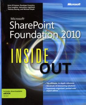 Paperback Microsoft Sharepoint Foundation 2010 Inside Out Book