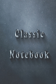 Paperback Classic Notebook (6 x 9 inches)150 white paper - Journal, Notebook, Diary, Composition Book