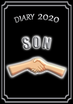 Paperback Diary 2020 Son: Celebrate your favourite Son with this Weekly Diary/Planner - 7" x 10" - Black Cover Book