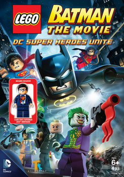 DVD Lego Batman: The Movie DC Super Heroes Unite Book