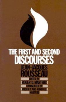 Paperback The First and Second Discourses: By Jean-Jacques Rousseau Book