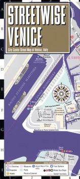 Map Streetwise Venice Map - Laminated City Center Street Map of Venice, Italy Book