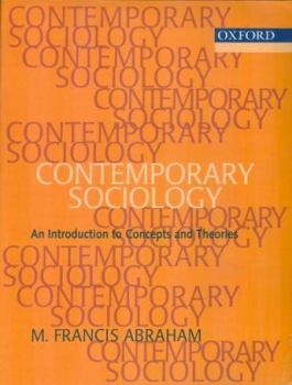 Paperback Contemporary Sociology: An Introduction to Concepts and Theory Book