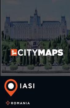 Paperback City Maps Iasi Romania Book