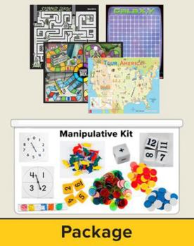 Hardcover Number Worlds Level J, Manipulatives Plus Pack Book