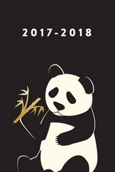 Paperback 2017 - 2018, 18 Month Planner - Panda, July 2017 to December 2018 Book