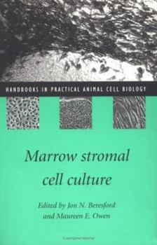 Paperback Marrow Stromal Cell Culture Book