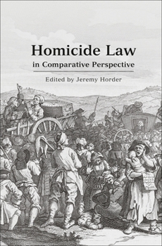 Hardcover Homicide Law in Comparative Perspective Book
