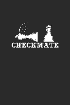 Checkmate: Dotted Bullet Notebook (6" x 9" - 120 pages) ~ Chess Game Notebook for Daily Journal, Diary, and Gift