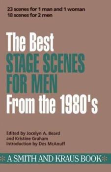 Paperback Best Stage Scenes for Men from the 1980's (Scene Study Series) Book