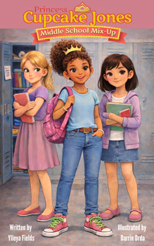 Paperback Princess Cupcake Jones Middle School Mix-Up Book