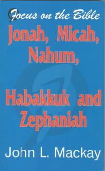 Paperback Jonah, Micah, Nahum, Habakkuk & Zephaniah Book