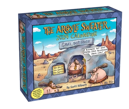 Calendar The Argyle Sweater 2024 Day-To-Day Calendar Book