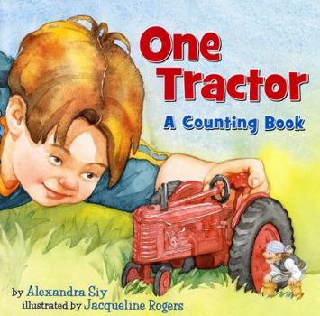 Hardcover One Tractor: A Counting Book