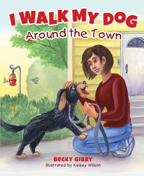 Hardcover I Walk My Dog Around the Town Book