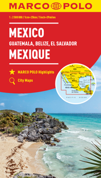 Loose Leaf Mexico Marco Polo Map [German] Book