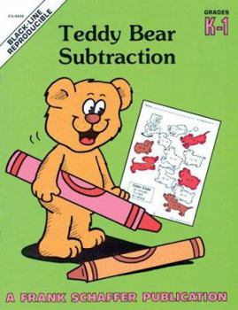 Paperback Teddy Bear Subtraction: Black-line Reproducibles, Grades k-1 Book