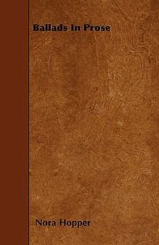 Paperback Ballads In Prose Book