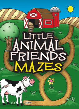Paperback Little Animal Friends Mazes Book