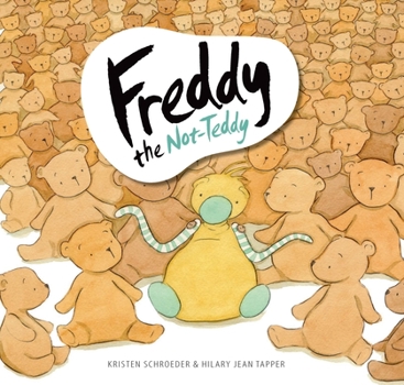 Hardcover Freddy the Not-Teddy Book